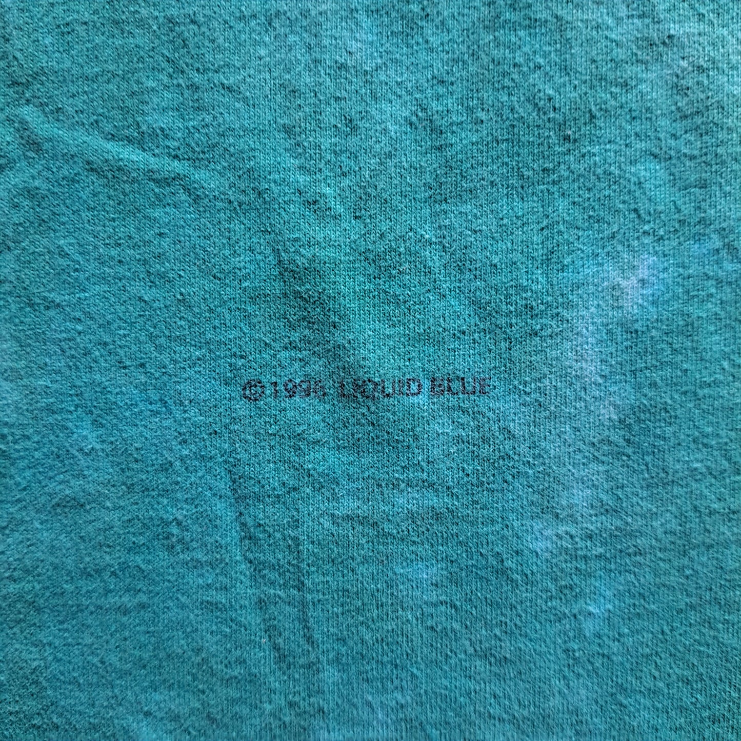 Vintage "Liquid Blue" Sea Lions Tie-Dye T-shirt