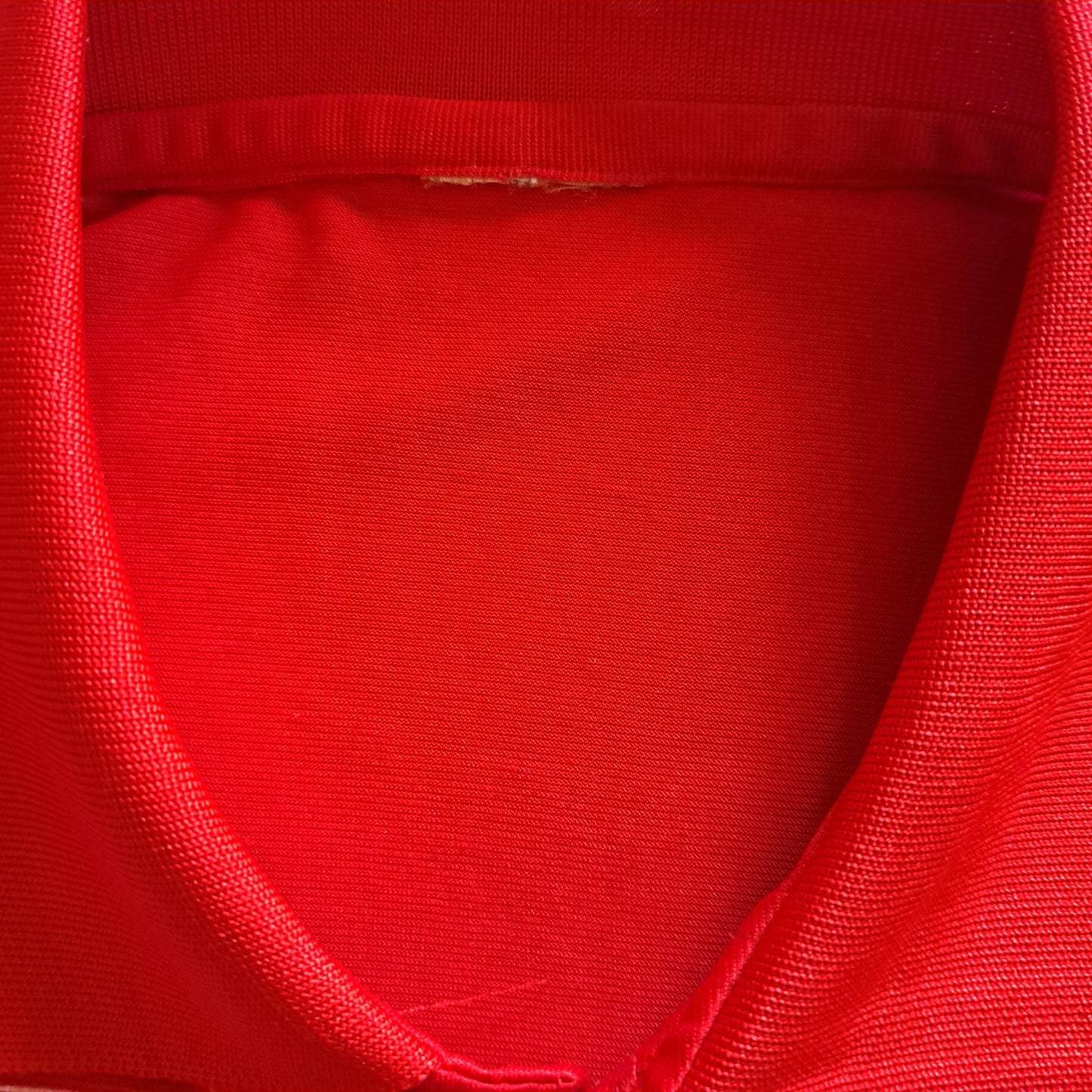 Vintage "Boss" Striped Button Up Polo Shirt