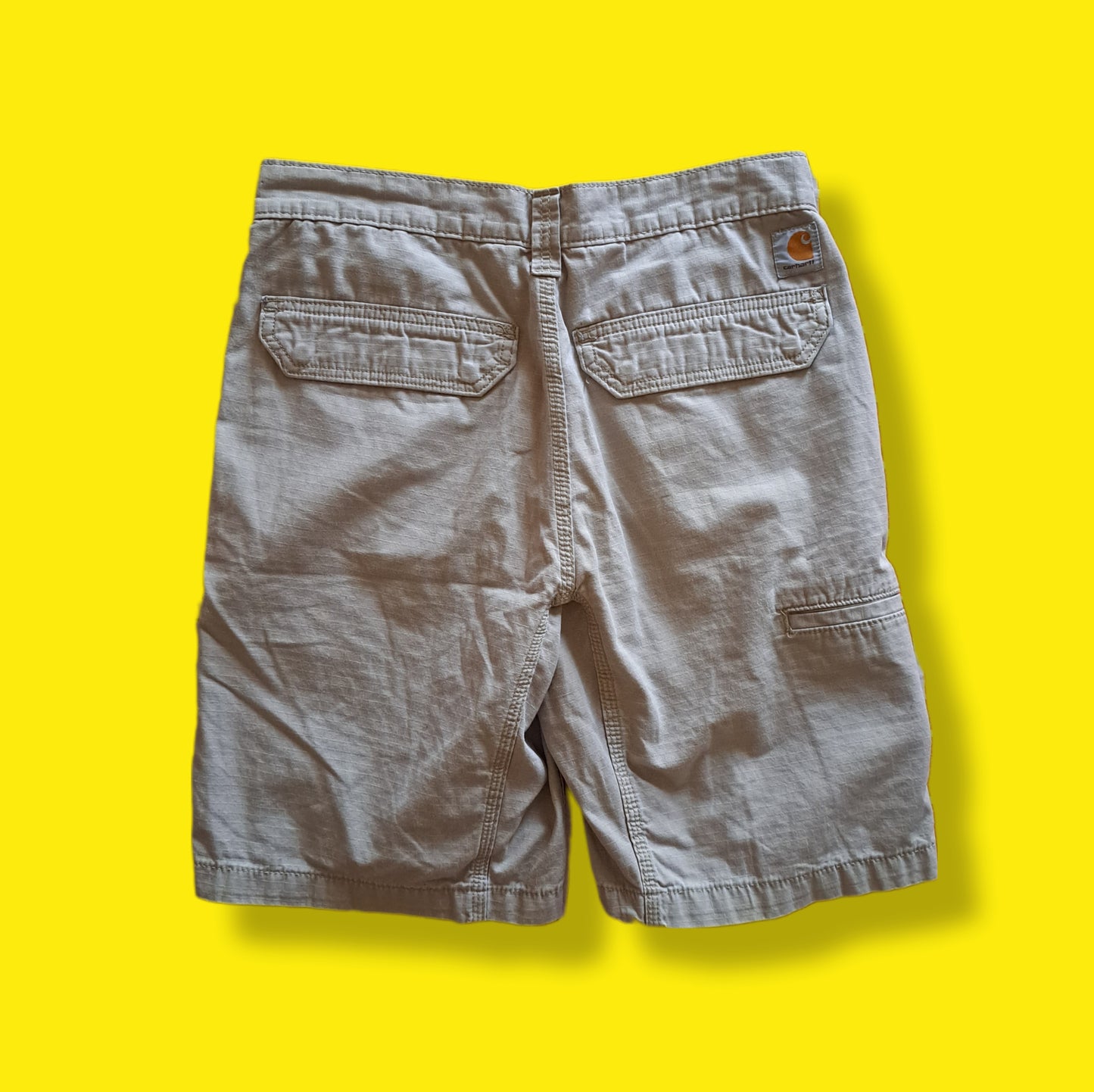 Vintage "Carhartt" Khaki Painter Cargo Shorts