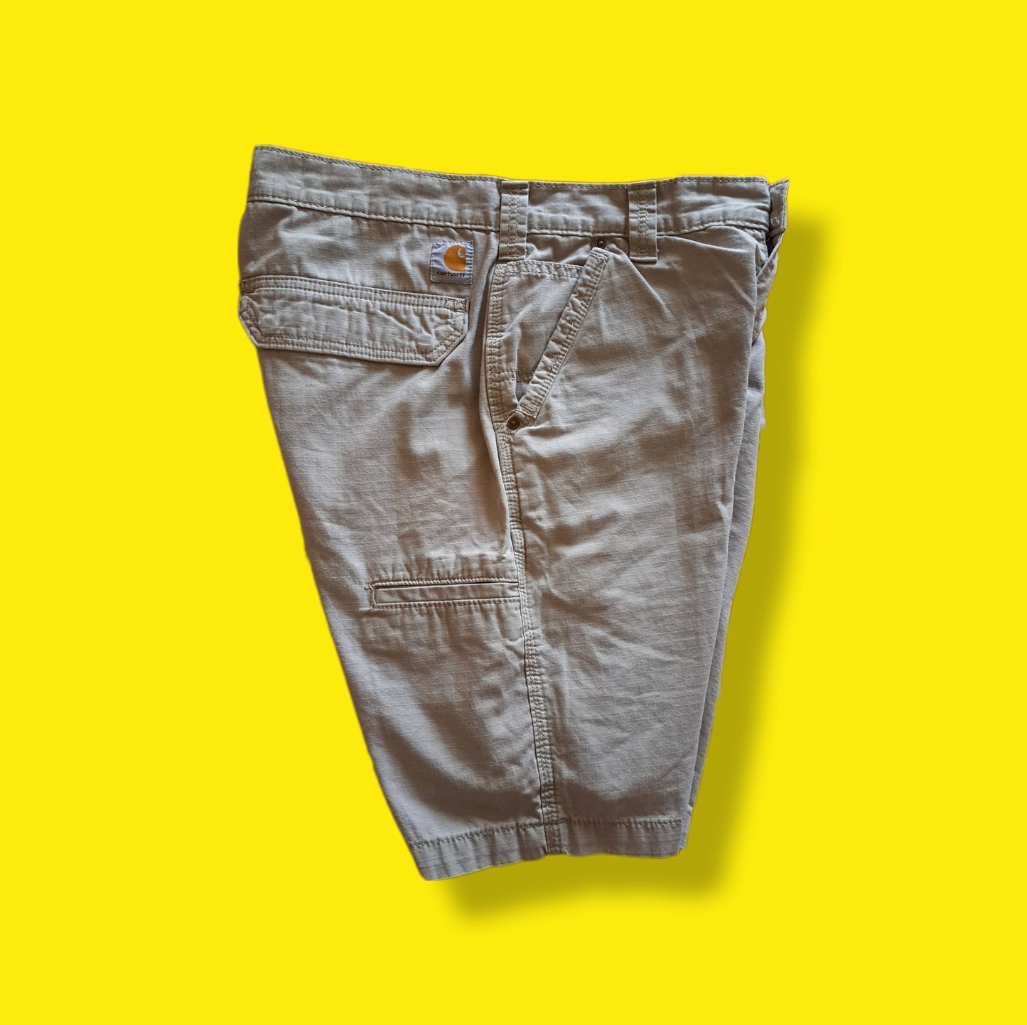 Vintage "Carhartt" Khaki Painter Cargo Shorts