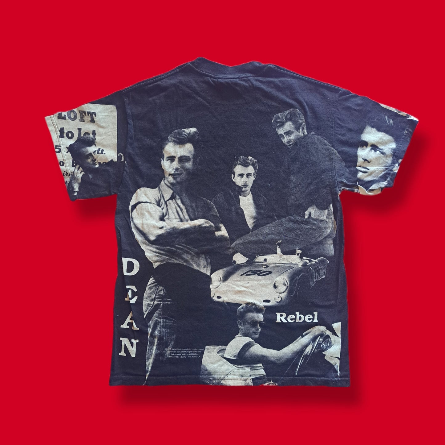 Vintage "James Dean" Multi Graphic T-shirt