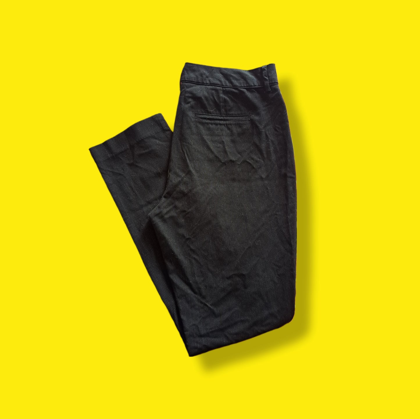 Vintage "Gloria Vanderbilt" Pinstriped Mid-Waist Pants