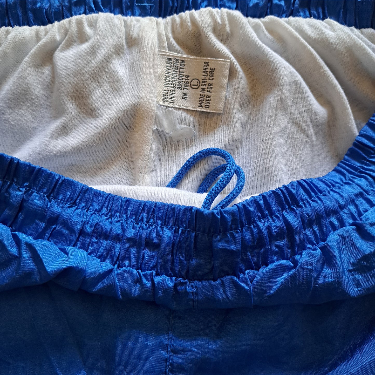 Vintage "Royal Blue" Joggers Track Pants - 90's
