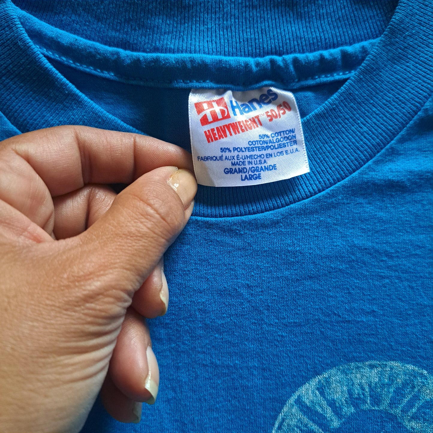 Vintage Teal "End of the Oregon Trail" T-shirt