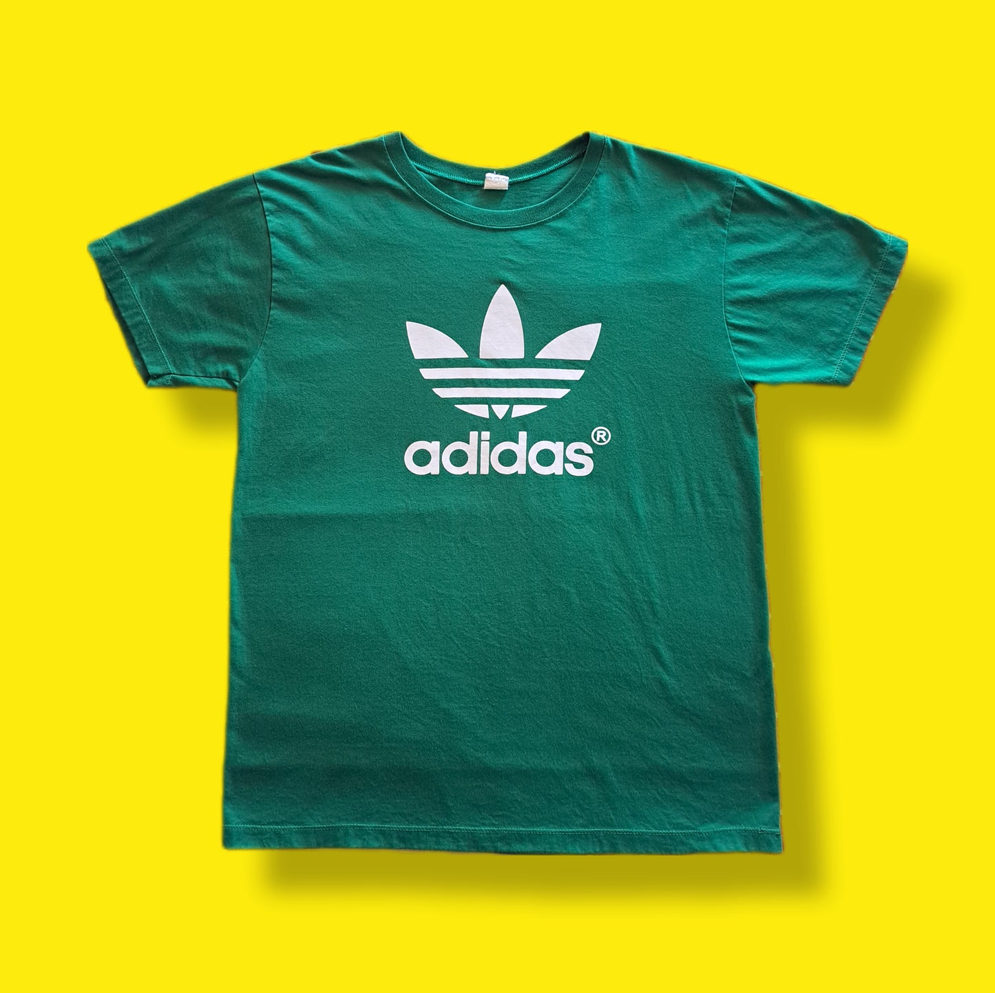 Vintage "Adidas" Trefoil Emblem Logo T-shirt