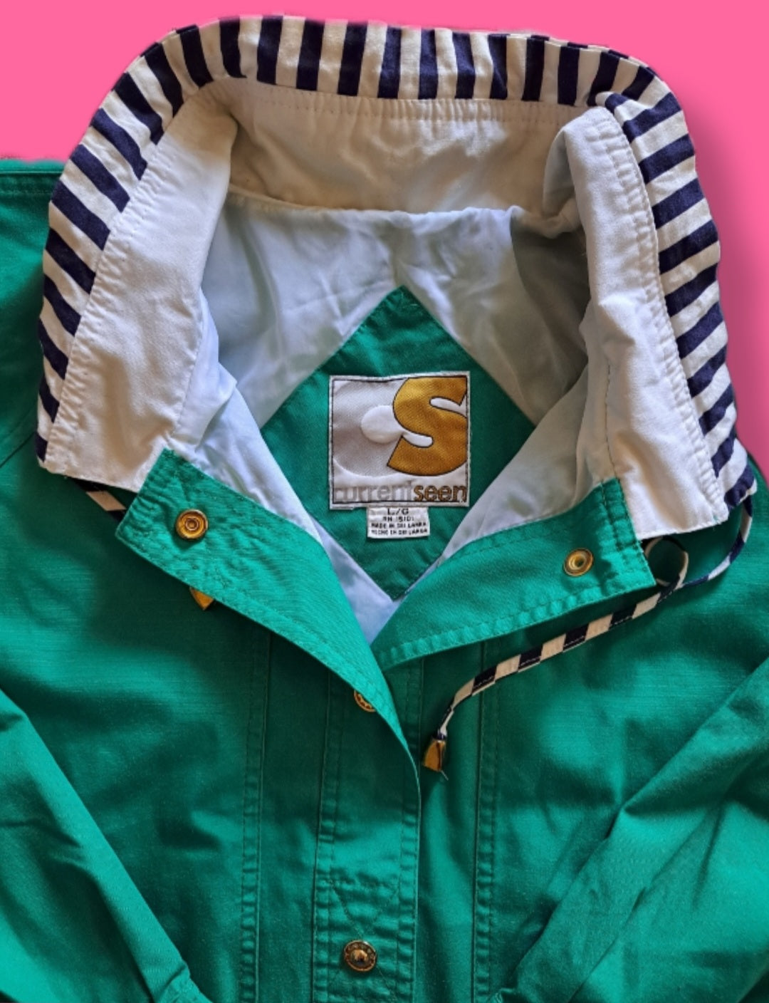 Vintage "Current Seen" Nautical Jacket