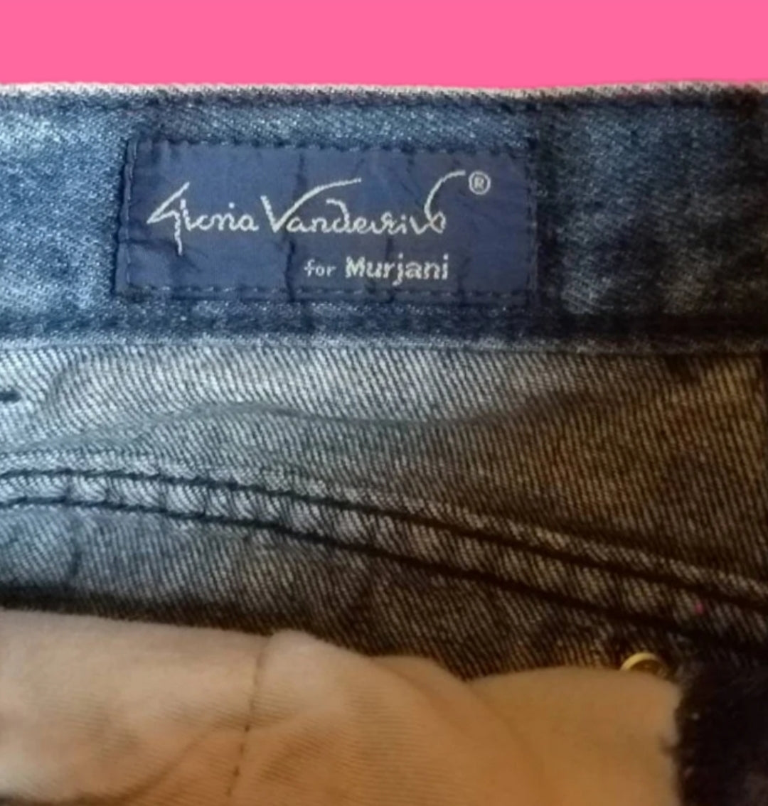 Vintage "Gloria Vanderbilt" Denim Skirt