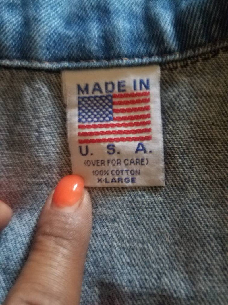 RARE Vintage Denim "Hard Copy TV Show" Denim Jacket