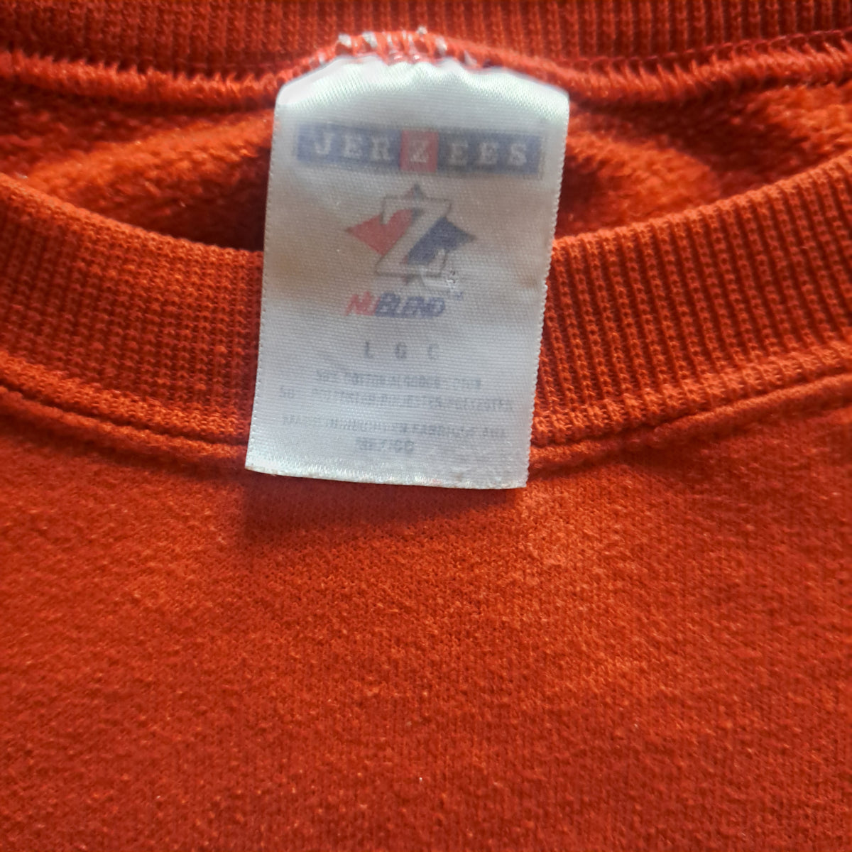 90's Vintage Jerzees Coca-Cola Red Spellout Sweatshirt