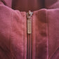 Retro "Adidas" Trefoil Velour Track Jacket
