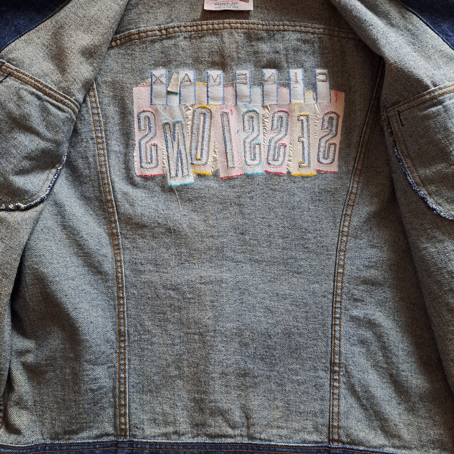 Vintage "Lee" Cinemax Sessions Denim Crew Jacket