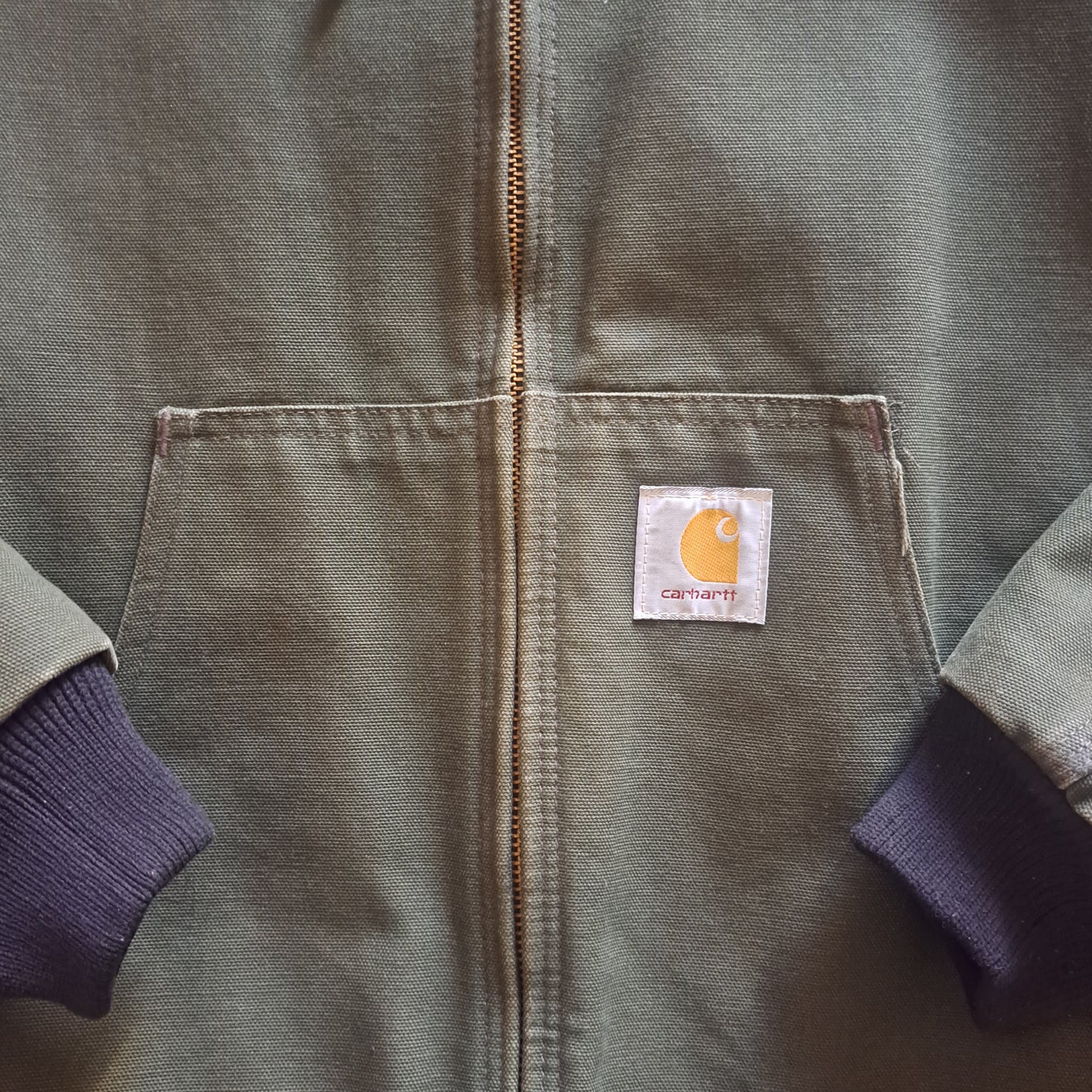 Vintage "Carhartt" Duck Active Jac JR104 Worker Jacket