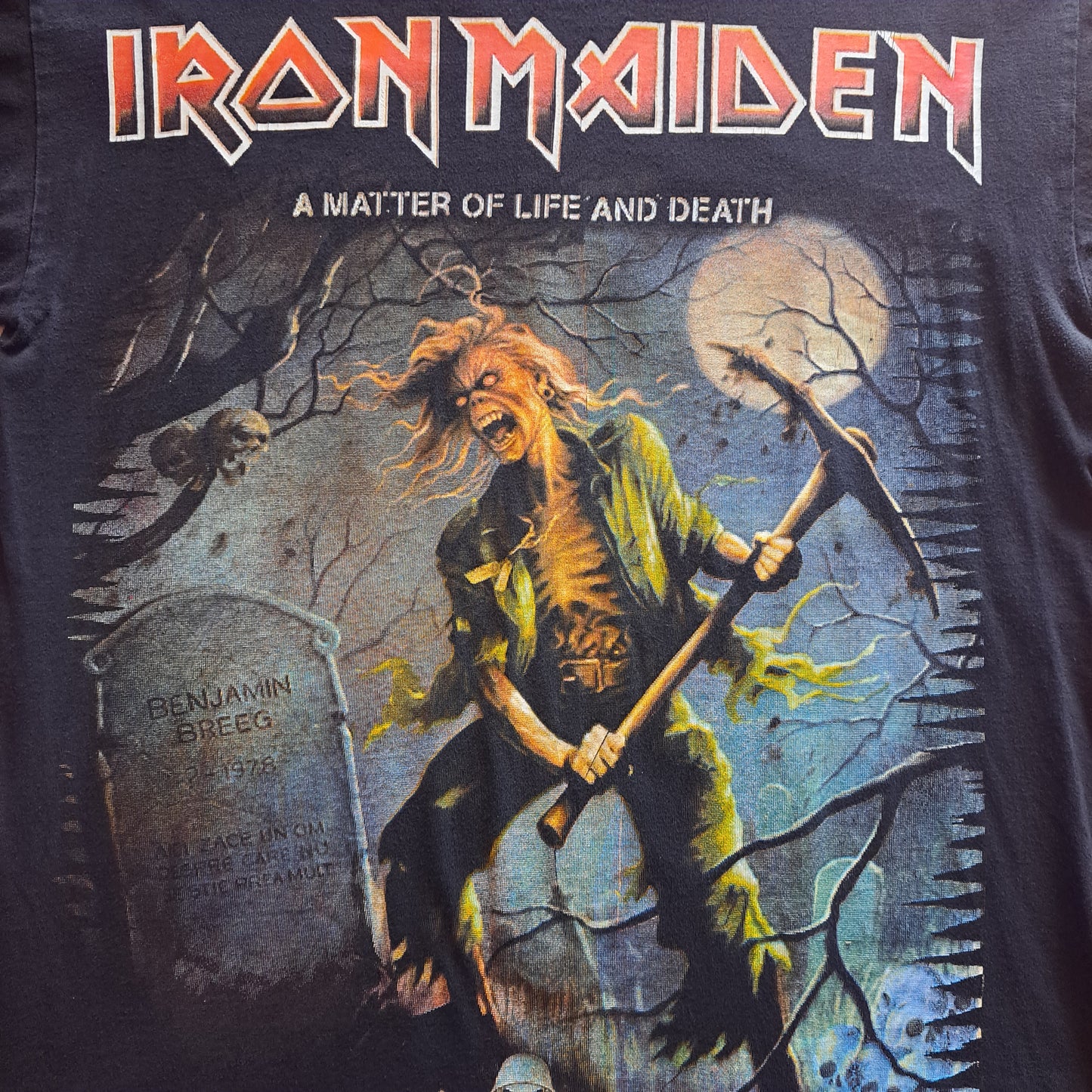 2006 "Iron Maiden - A Matter of Life and Death" Tour T-shirt