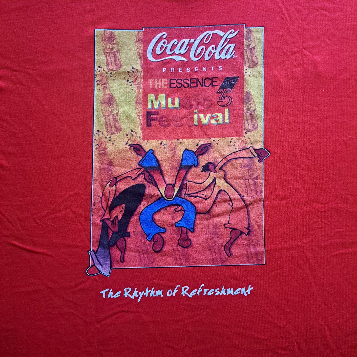 Vintage "Essence Fest" Coca-Cola Graphic T-shirt