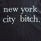 Vintage "New York City Bitch" John Gault Sleevless Cut-Off Tank T-shirt