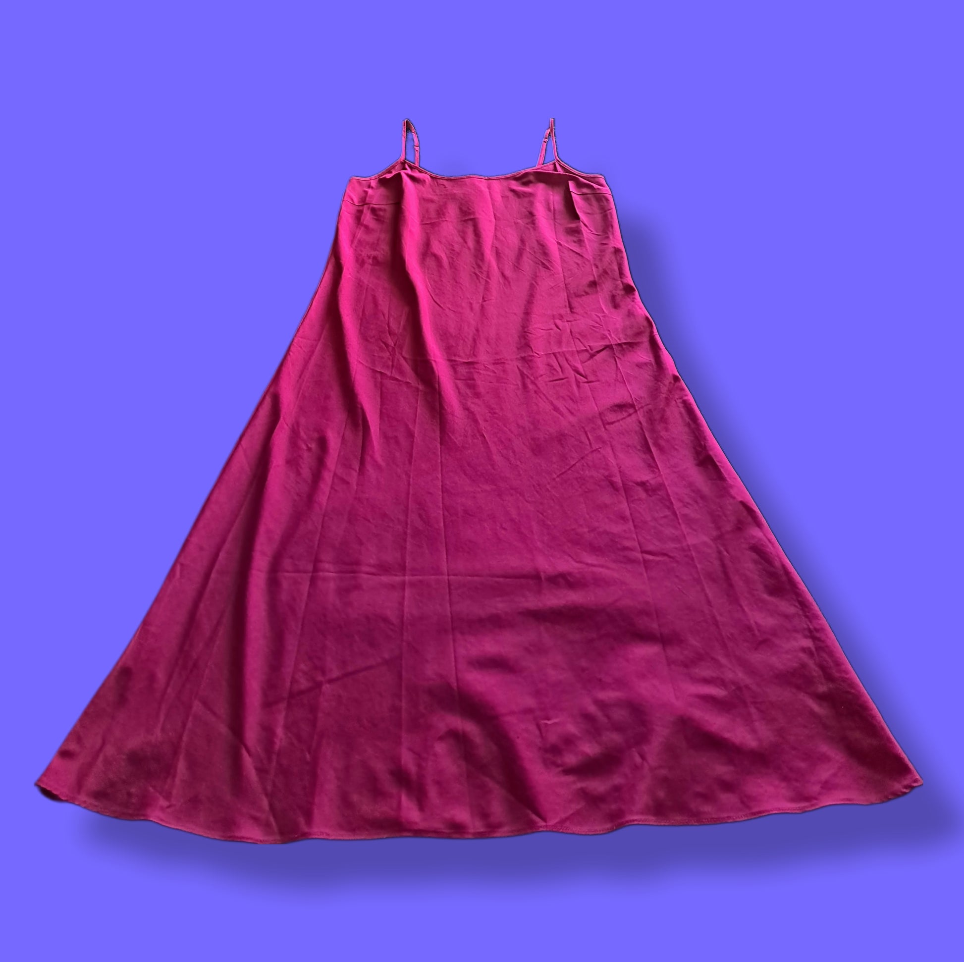 Vintage Magenta "DKNY" Slip Dress Pretty iLL Vintage Vintage Magenta "DKNY" Slip Dress Pretty iLL Vintage