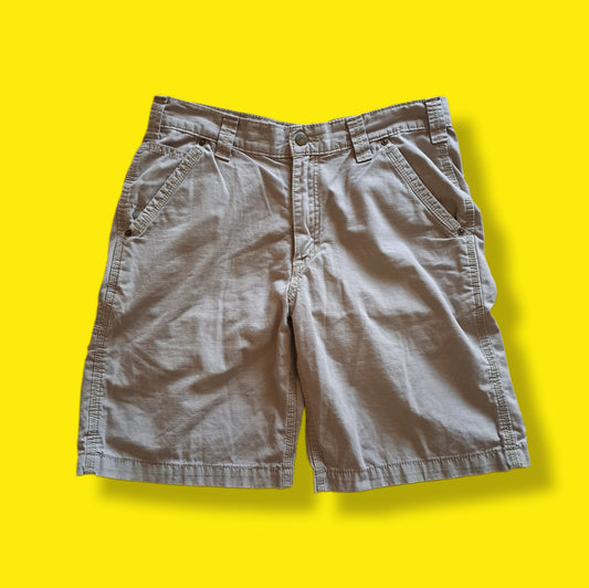 Vintage "Carhartt" Khaki Painter Cargo Shorts