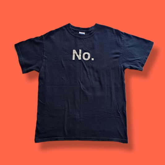 Vintage "No." Gag Joke T-shirt