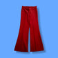 Vintage Red "Bespoke" Bell Bottom Pants