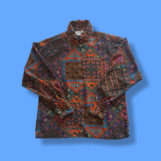 Vintage Psychedelic "Jac Dale" Sheer Blouse