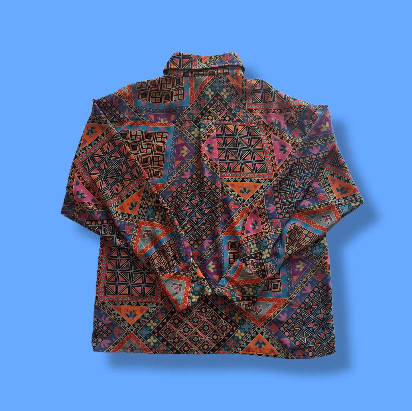 Vintage Psychedelic "Jac Dale" Sheer Blouse