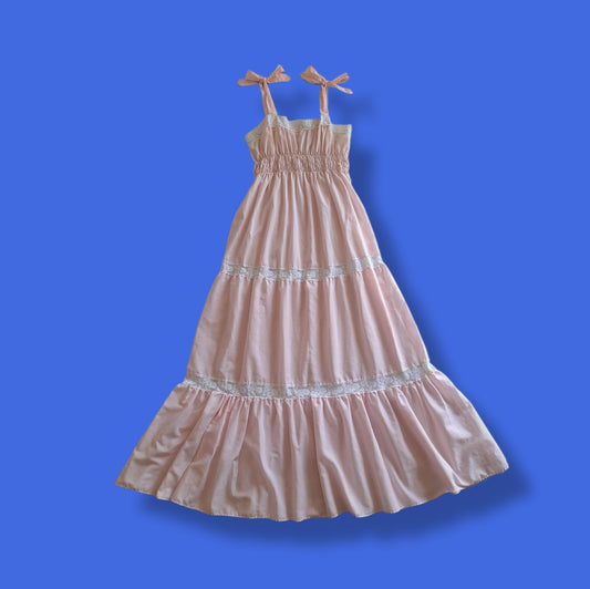 Vintage Lace Detailed "Gilead" Maxi Dress
