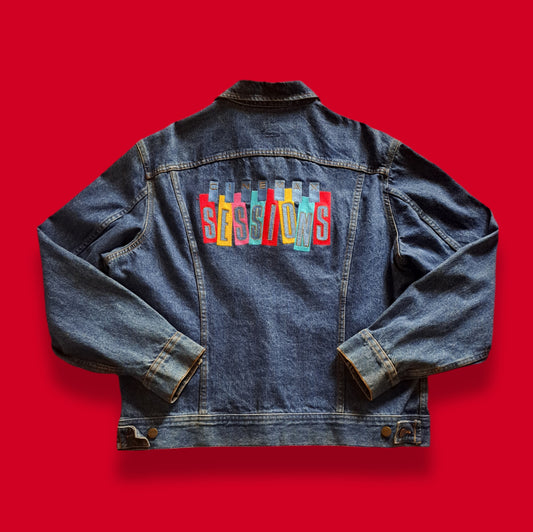 Vintage "Lee" Cinemax Sessions Denim Crew Jacket