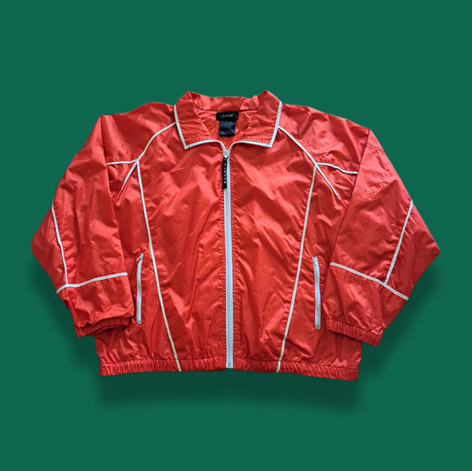 Vintage "Lavon" Reflective Windbreaker Track Jacket