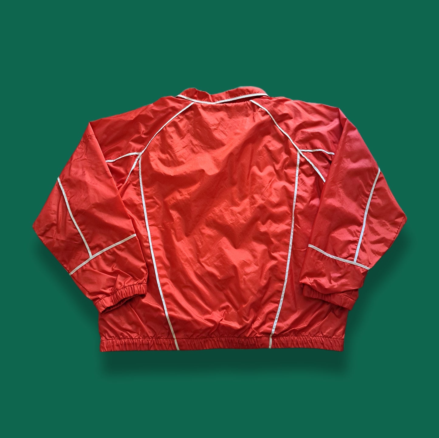 Vintage "Lavon" Reflective Windbreaker Track Jacket