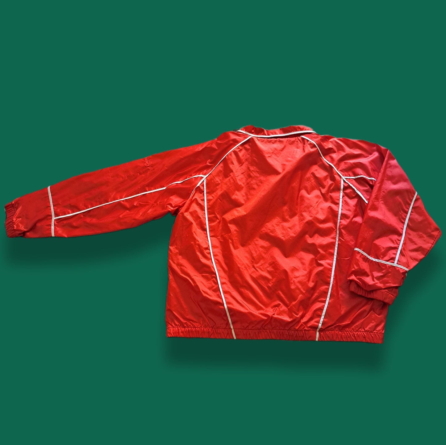 Vintage "Lavon" Reflective Windbreaker Track Jacket