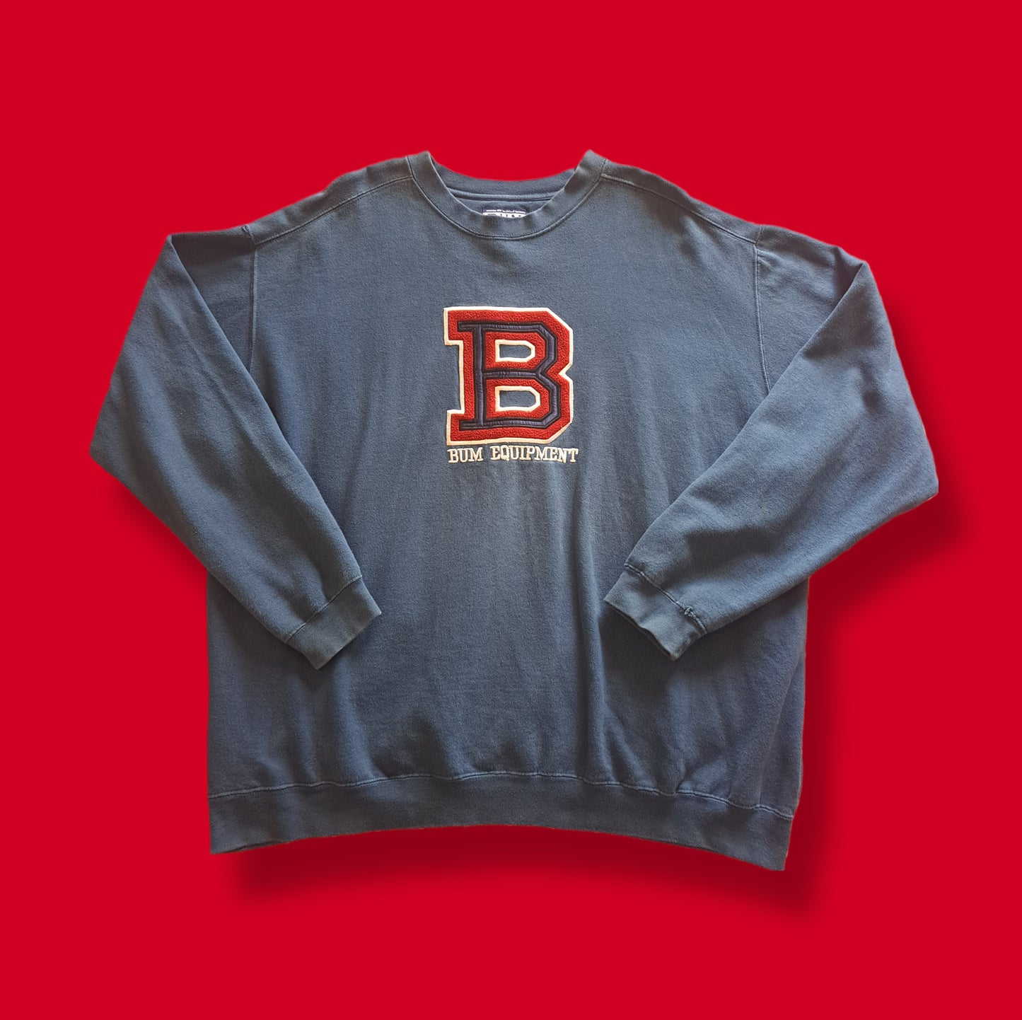 Vintage "B.U.M. Equipment" Logo Sweatshirt