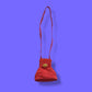 Vintage Suede "Pouch" Shoulder Crossbody Purse Bag