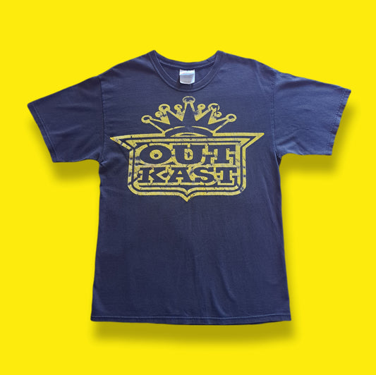 Vintage "Outkast" Crown Logo Graphic Band T-shirt