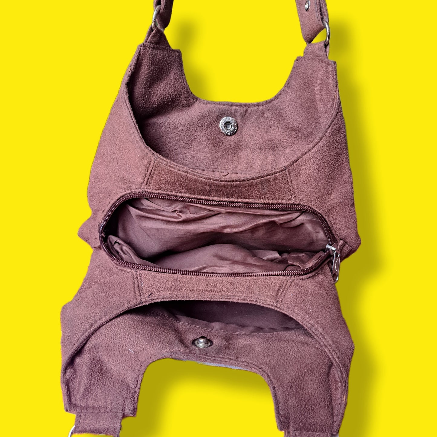 Vintage "Mudd" Suede Hobo Bag