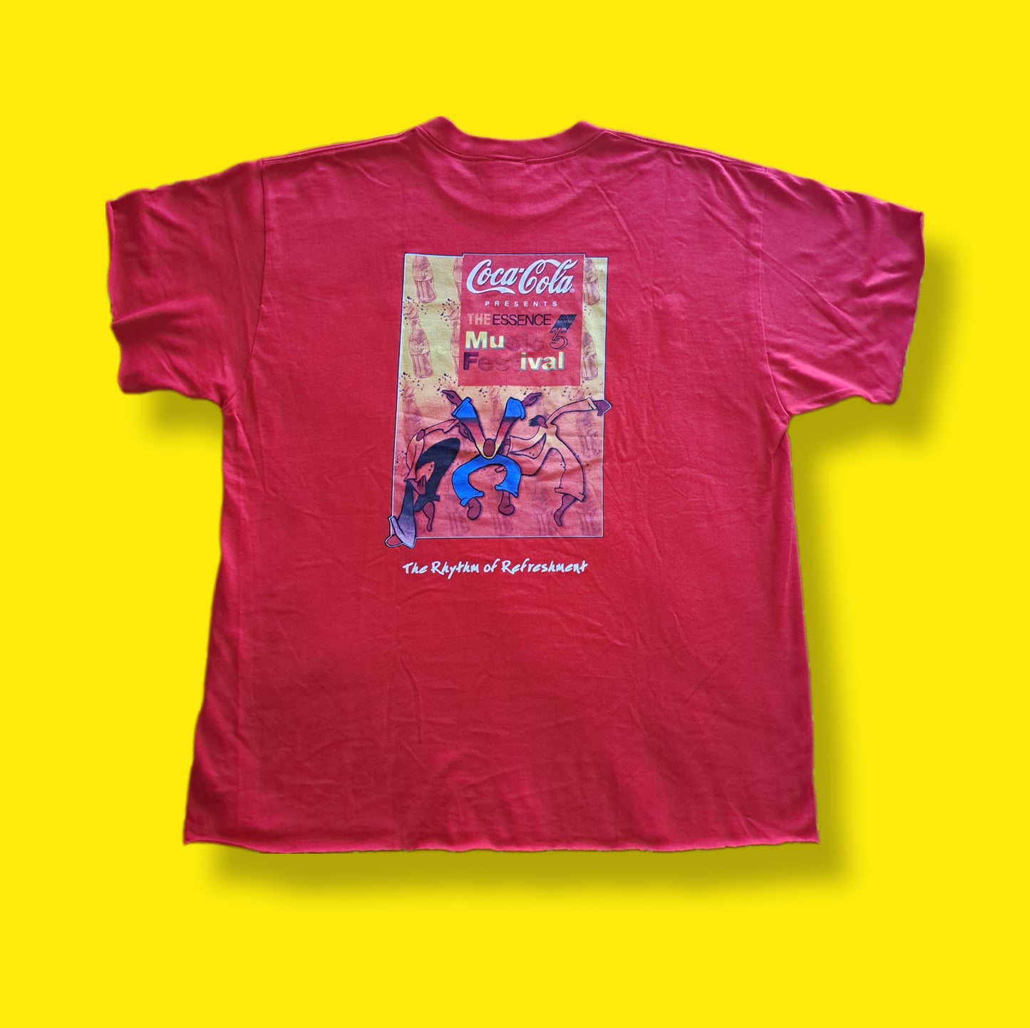 Vintage "Essence Fest" Coca-Cola Graphic T-shirt