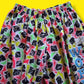 Vintage Neon Geometric "World Gym" Baggy Waikiki Parachute Pants