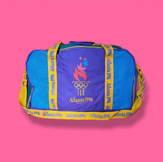 Vintage "Atlanta Olympic Games" Tote Duffle Bag