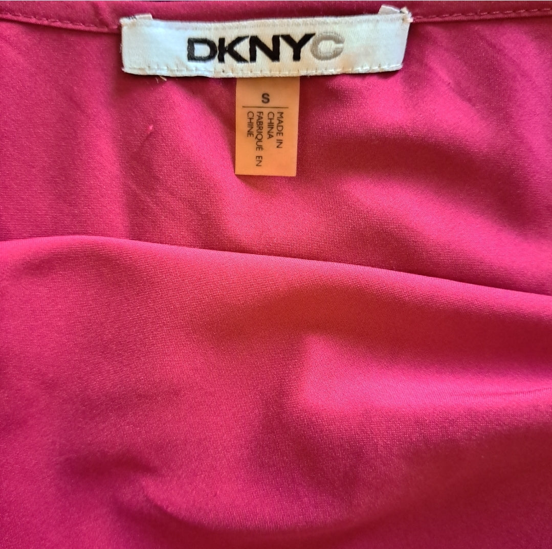 Vintage Magenta "DKNY" Slip Dress