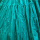 Vintage Teal "Chadwicks" Maxi Skirt