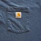 Vintage "Carhartt" Henley Collar T-shirt