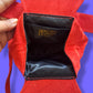 Vintage Suede "Pouch" Shoulder Crossbody Purse Bag