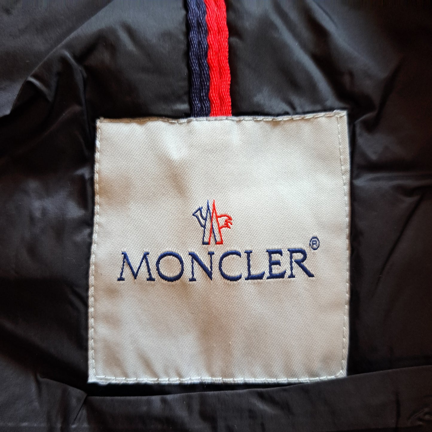 Modern "Moncler" Black Down Montreuil Puffer Quilted Vest