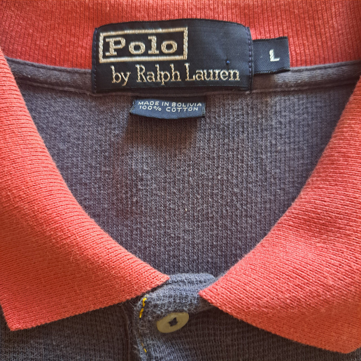 90's Ralph Lauren Polo Colorblock Striped Rugby Shirt
