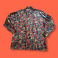 90's Robert Stock Silk Trail Multicolor Abstract Silk Shirt