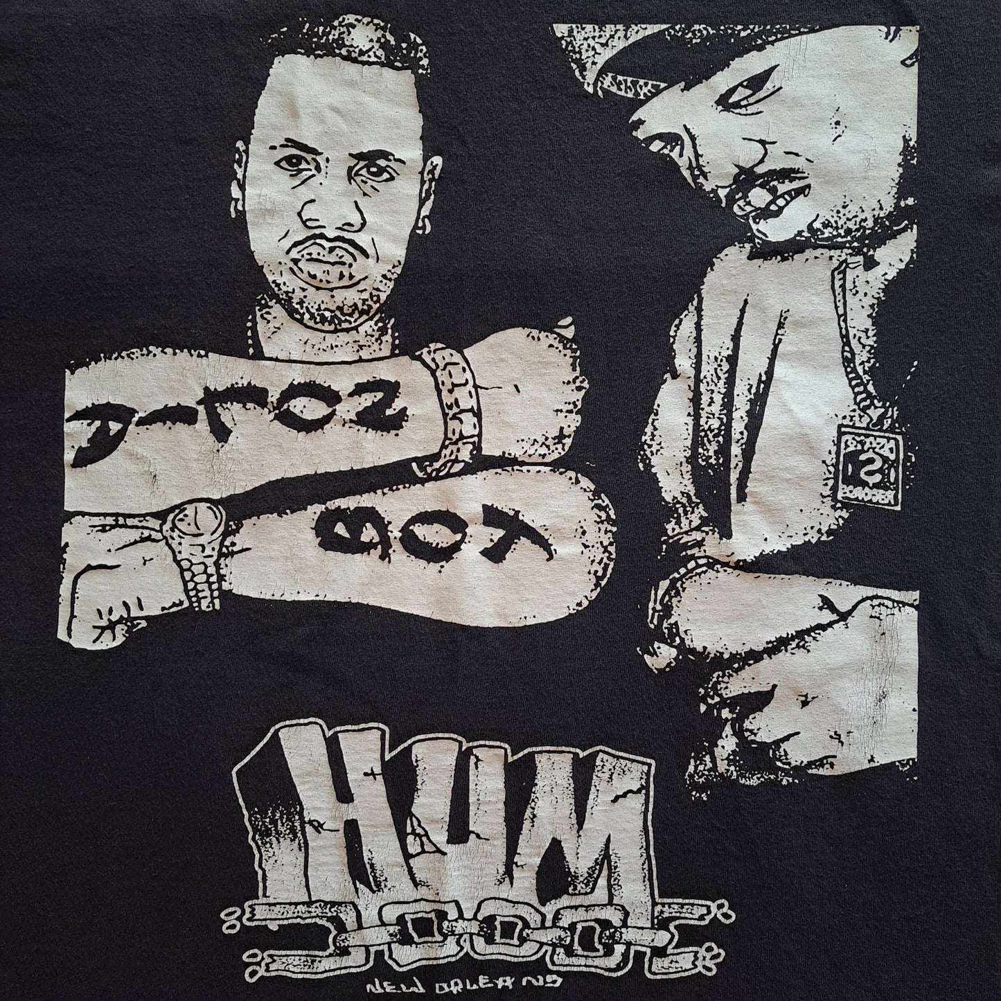 Vintage "Cash Money Bros" New Orleans Band T-shirt