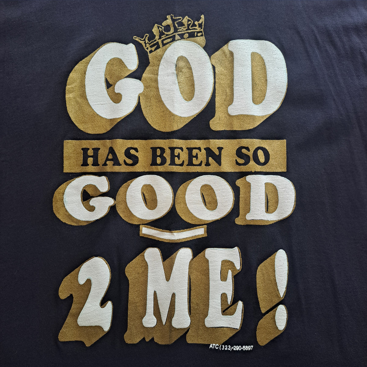 90's Vintage God Has Been So Good 2 Me Double Graphic T-shirt