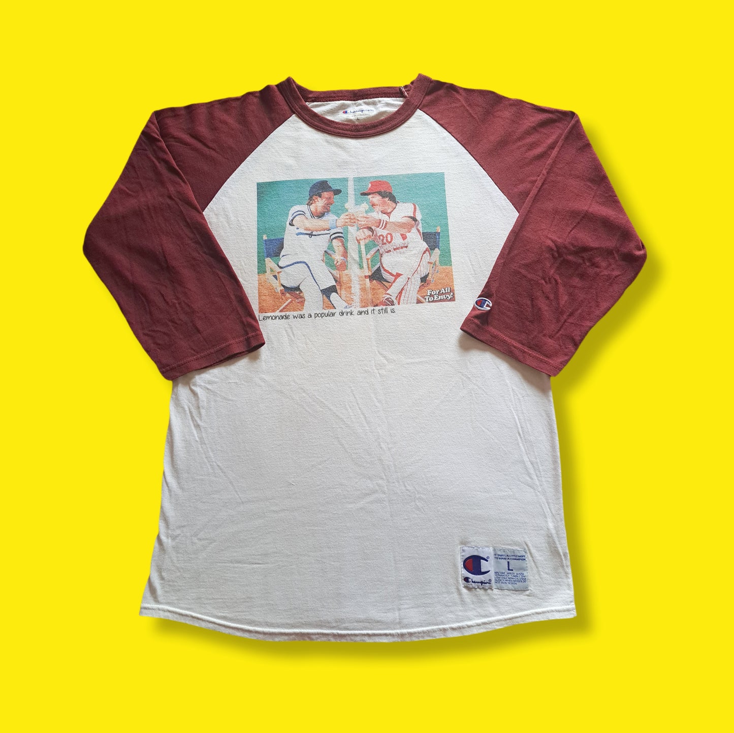 Modern Vintage "For All to Envy DWYCK" Baseball T-shirt