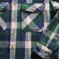 Vintage "Osh Kosh B'Gosh" Flannel Button Up Shirt