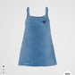Modern "Prada" Organic Denim Mini Dress - NWT