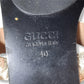 Modern Gucci Marmont Gold Flat Thong Sandals